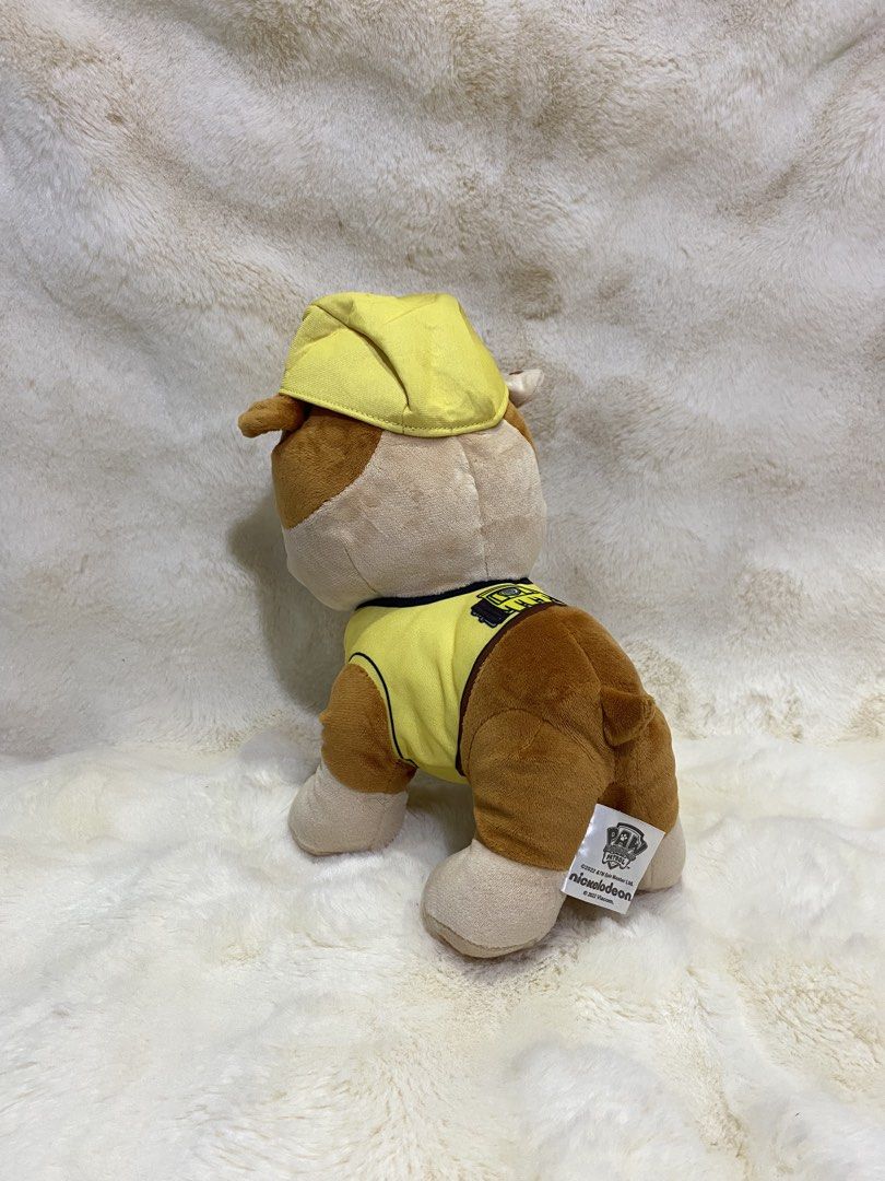 Paw Patrol’ Rubble plush (Category: Plushies & Soft Toys) located in Kalibo. Submitted by ollie_stuffshop (Listing ID 1465397037, Image 2). Description: 27cm x 14.5cm x 25cm Before you send your inquiries: ❗️Last Price is already posted ❗️Manage your expectations, WYSIWYG ❗️May need washing ❗️Dropoff is every Wednesday & Sunday.