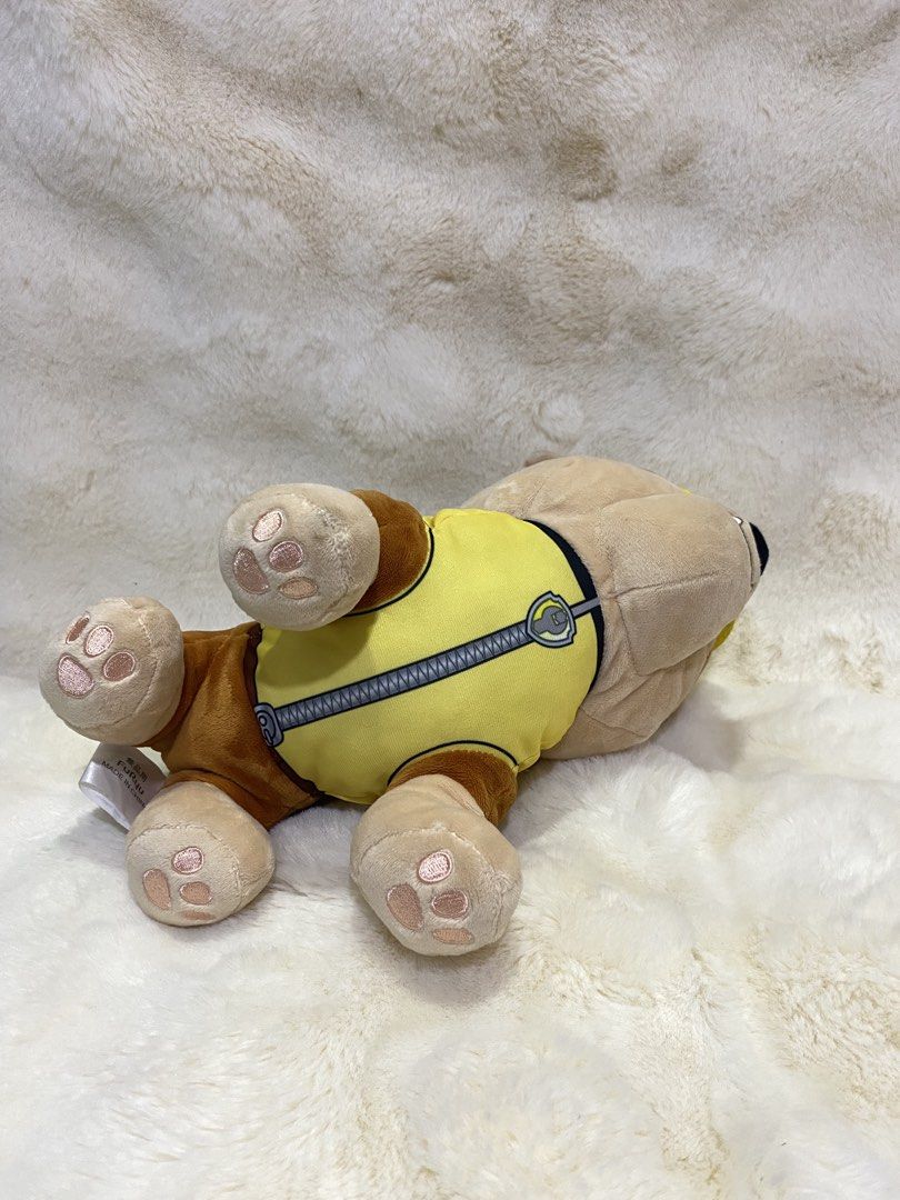 Paw Patrol’ Rubble plush (Category: Plushies & Soft Toys) located in Kalibo. Submitted by ollie_stuffshop (Listing ID 1465397037, Image 3). Description: 27cm x 14.5cm x 25cm Before you send your inquiries: ❗️Last Price is already posted ❗️Manage your expectations, WYSIWYG ❗️May need washing ❗️Dropoff is every Wednesday & Sunday.