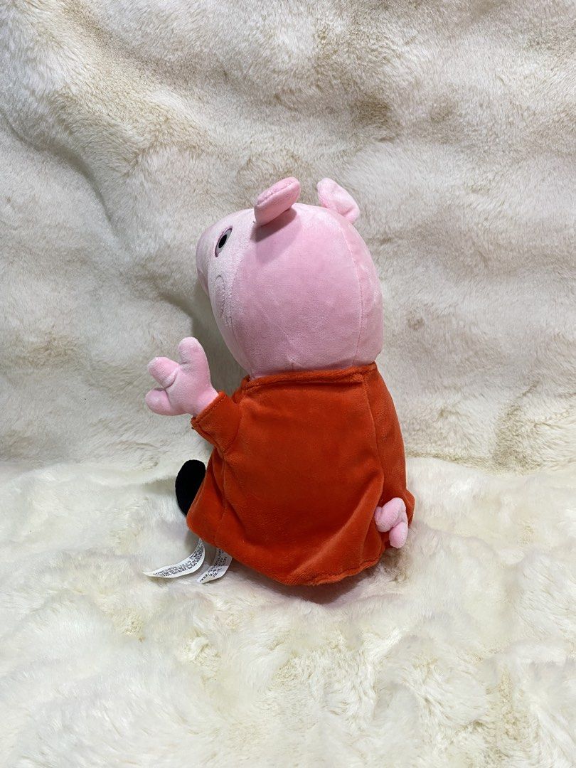 Peppa Pig with Jingle Jangle plush (Category: Plushies & Soft Toys) located in Kalibo. Submitted by ollie_stuffshop (Listing ID 1465395043, Image 2). Description: 30cm x 18cm Before you send your inquiries: ❗️Last Price is already posted ❗️Manage your expectations, WYSIWYG ❗️May need washing ❗️Dropoff is every Wednesday & Sunday .