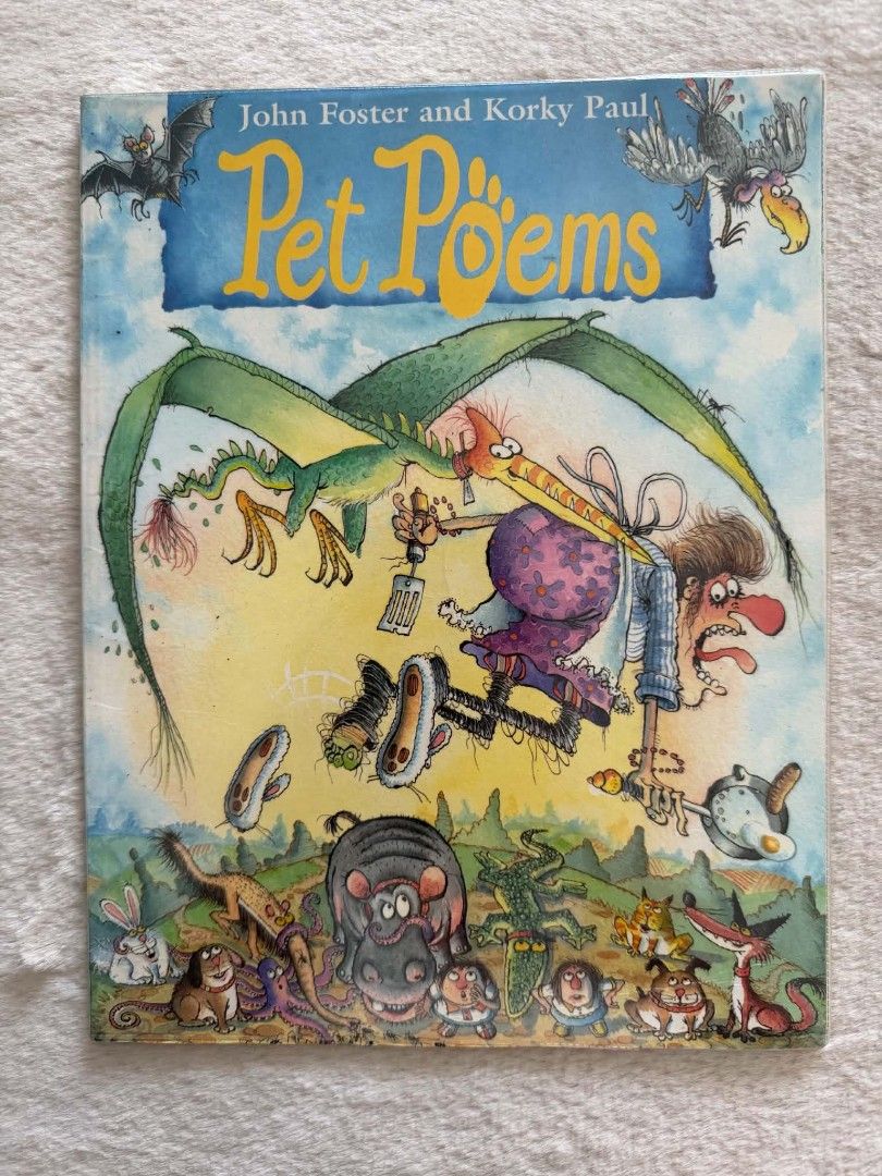 Pet Poems - John Foster (Category: Children's Books) located in Santiago. Submitted by bookworm_club (Listing ID 1465433407, Image 1). Description: 📚no cancellation, return or exchange. 📚secondhand books. some books are in good condition while some has minimal flaws (foxing, creases, dog-eared pages, etc.) 📚reasonable haggling is allowed. 💰MOP: For same day pickup - CASH & BANK TRANSFER For shipping or scheduled pickup - BANK TRANSFER 🚚MOD: 