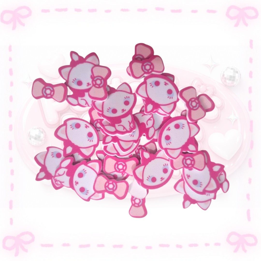 Pink Cat Sticker Flakes (Category: Hands & Nails) located in Sorsogon. Submitted by mitchelle0425 (Listing ID 1465533532, Image 1). Description: .