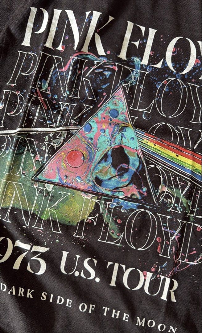 PINK FLOYD (Category: Tshirts & Polo Shirts ) located in Cavite. Submitted by handpickedshirts (Listing ID 1465440042, Image 2). Description: Brand new Charcoal black in actual Faded prints - style Approx L29in, W23in laid flat No backprint.