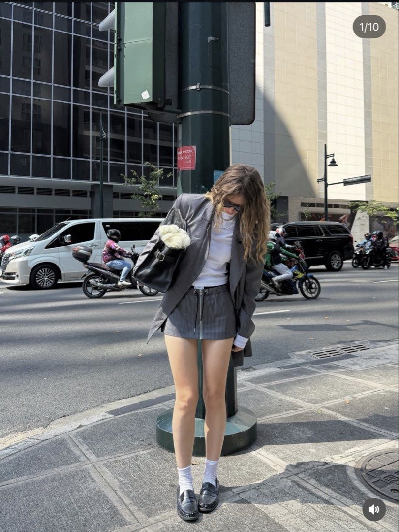 Pinstripe Blazer & skort Set (Category: Sets or Coordinates) located in Taguig. Submitted by darjaromanova (Listing ID 1465530198, Image 1). Description: Selling the entire set for ₱2,500 FINAL PRICE. Please don’t ask for a lower price — this is already the lowest..