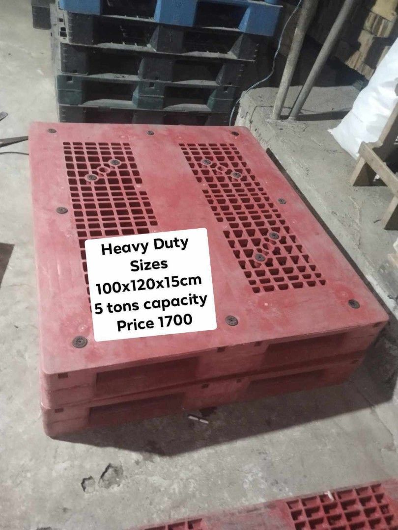 Plastic pallet (Category: Beverages) located in Valenzuela. Submitted by lizamachad65865 (Listing ID 1465385115, Image 2). Description: Kherlizjoy furniture trading Your trusted supplier of quality pallets & lumber in the Philippines! ✅ PRODUCTS AVAILABLE: • Heavy-Duty Medium ,and light duty Plastic Pallets (New / High Quality) • Wooden Pallets (New & Second-Hand) • Palochina Planks & Lumber • Standard & Custom Sizes 💡 WHY CHOOSE US? ✔ Durable, 