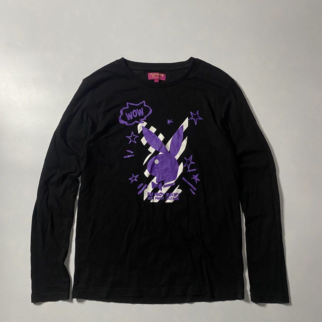 Playboy Bunny (Category: Longsleeves) located in Batad. Submitted by .dresshttps (Listing ID 1465437801, Image 1). Description: Width: 19 Length: 27 Excellent Minor hairlines.