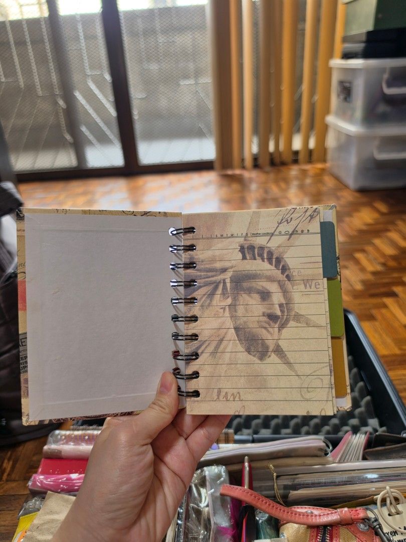 Pocket Notebook Travel Design (Lined with Tabs) (Category: Stationery & School Supplies) located in Quezon City. Submitted by snowflakes.specials (Listing ID 1465423051, Image 1). Description: Brand new.