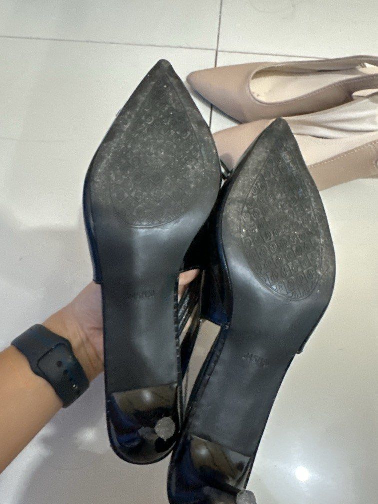 Pointed heels bundle (Category: Heels) located in Subic. Submitted by toocutetokeep (Listing ID 1465530114, Image 3). Description: Rfs decluttering Shipping thru J&T No to low ballers.