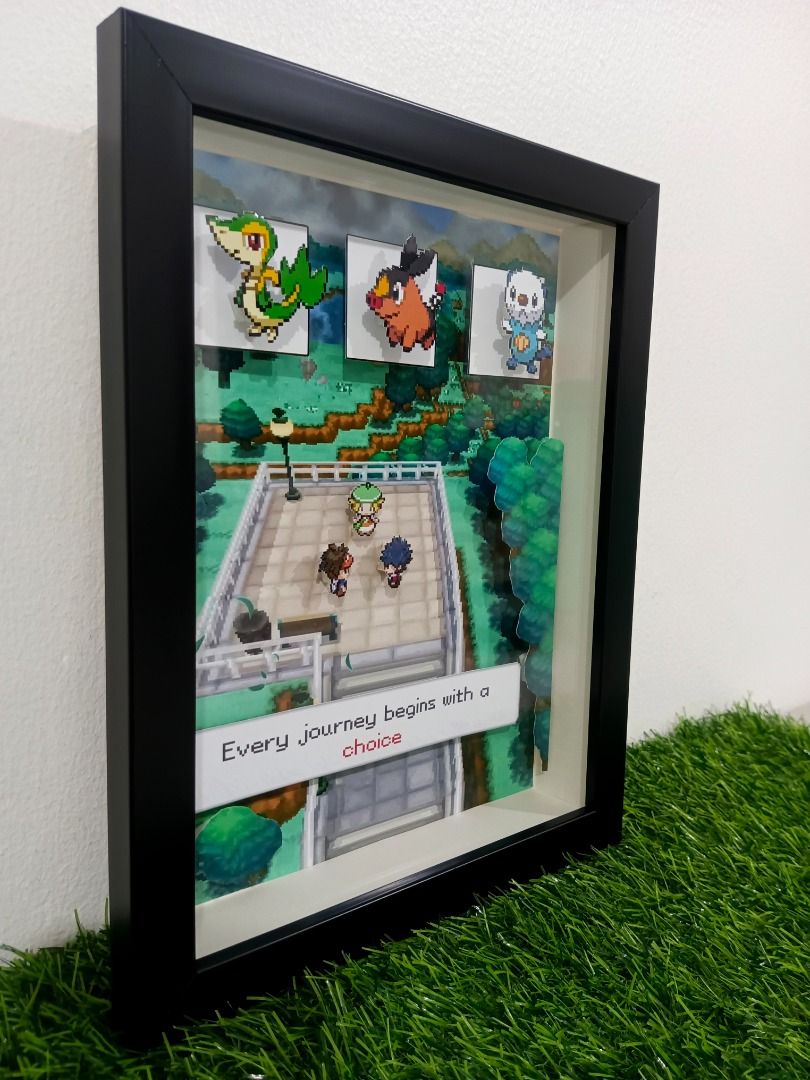 Pokemon Black 2 & White 2 Video Game Shadow Box (Category: Nintendo) located in Quezon City. Submitted by natzuki10 (Listing ID 1465397247, Image 3). Description: Pokemon Black 2 & White 2 Video Game Shadow Box Height: 10 inches Width: 8 inches *Handmade Pixel Shadow Boxes *Accepting Customized Designs *Perfect for Gamers & Collectors #videogames #nintendo #roomdecor #collection #gamer #gift .