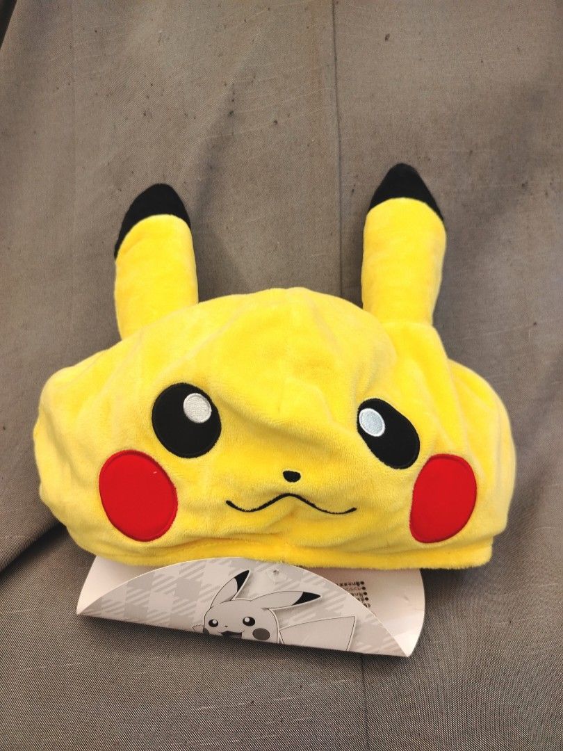 Pokemon Pikachu Plushie Hat (Category: Hats & Beanies) located in San Fernando. Submitted by jpmarketplace2023 (Listing ID 1465493544, Image 1). Description: 💚 All items are authentic from Japan. 💛 MOP: GCash (❌️ GCash Protect) 🩵 MOD: LBC only (❌️ S. Checkout, COD, COP) 💙 Meet-up: Vista Mall, San Fernando, Pampanga 💜 All items are on-hand. 🧡 First to pay gets the item first. ❤️ Breakable items are packed with care and caution. Seller will n