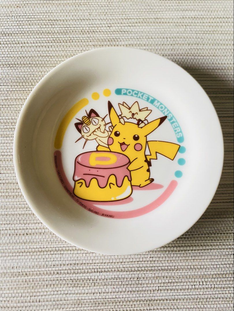Pokemon Pocket Monster Ceramic Plate (Category: Dinnerware & Cutlery) located in Davao. Submitted by shauitoys2019 (Listing ID 1465385191, Image 1). Description: Original quality BRANDED products from Japan. Preowned in mint condition Please manage your expectation as this is gently used item and doesn’t come with its original packaging nevertheless its in gOod condition. We ship via J&T MOP GCASH AND BPI BDO BANKS. We can accept COD.pls message 