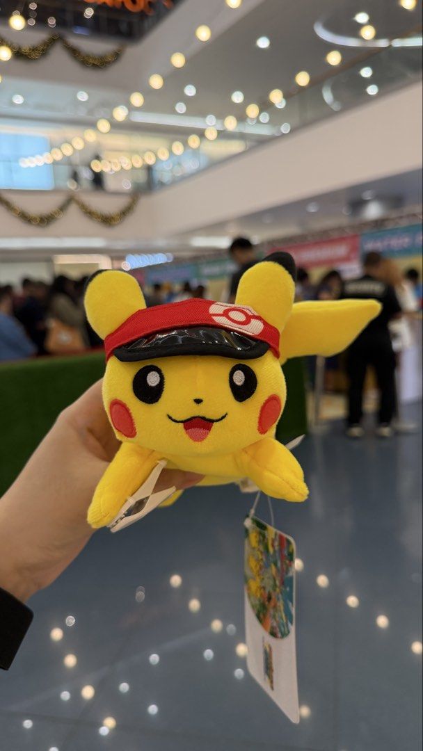 Pokemon Run 2026 Limited Edition Pikachu Plush (Category: Plushies & Soft Toys) located in Marikina City. Submitted by rachele_tn (Listing ID 1465473028, Image 2). Description: Official Pokémon Pikachu plush toy with tag attached Brand new 1 available Location: Marikina or QC.