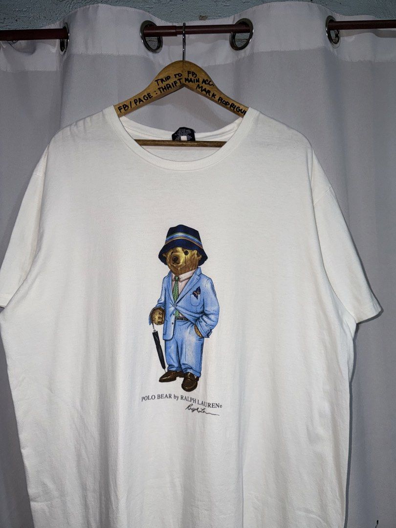 POLO BEAR RALPH LAUREN TSHIRT BIG SIZE (Category: Activewear) located in Manila. Submitted by triptothrift7 (Listing ID 1465571575, Image 2). Description: pm me for fast transaction! POLO BEAR RALPH LAUREN TSHIRT BIG SIZE for only 899 size xl to xxl width 25-26 x 31 length minor issue need wash lang check picture excellent condition color rate 9/10 authentic legit mode of payment gcash or bank transfer location Biñan laguna.