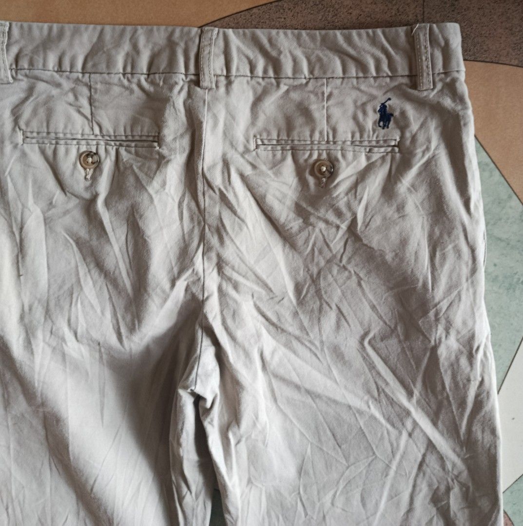 Polo RL chino pants as pack (Category: Chinos) located in Jaen. Submitted by vinzyrus217291 (Listing ID 1465443648, Image 3). Description: Blue wide leg RL pants - no issue - 32-34x36 - wide leg pants - scannable QR (Legit) Khaki RL pants - slight heel drag - 30x38 - scannable QR (legit) Nueva ecija location 📍 can do meetups or shipping via jnt unli VC and past transaction checking for assurance!!.