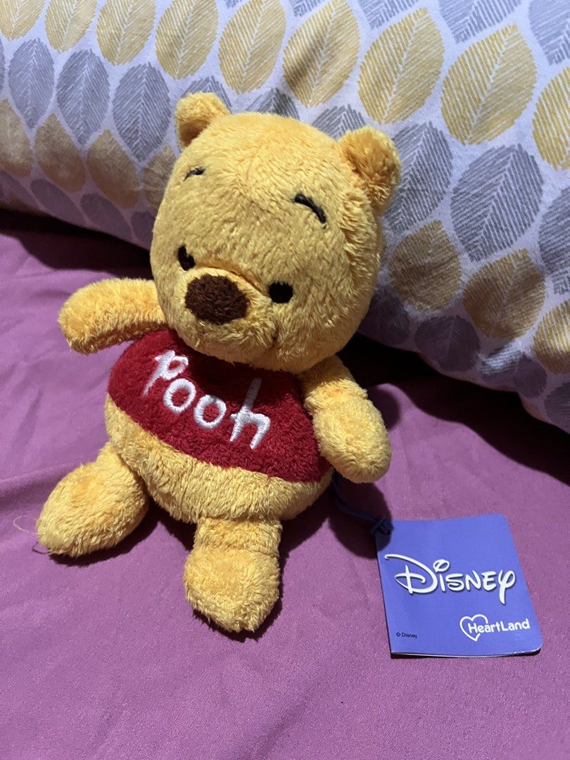 Pooh beanie plush (set) (Category: Plushies & Soft Toys) located in Paranaque City. Submitted by bonsaiart (Listing ID 1465524053, Image 3). Description: Brandnew (1) Pre owned (1) Good condition Selling as set 680+sf Payment via gcash or paymaya Shipping via j&t.
