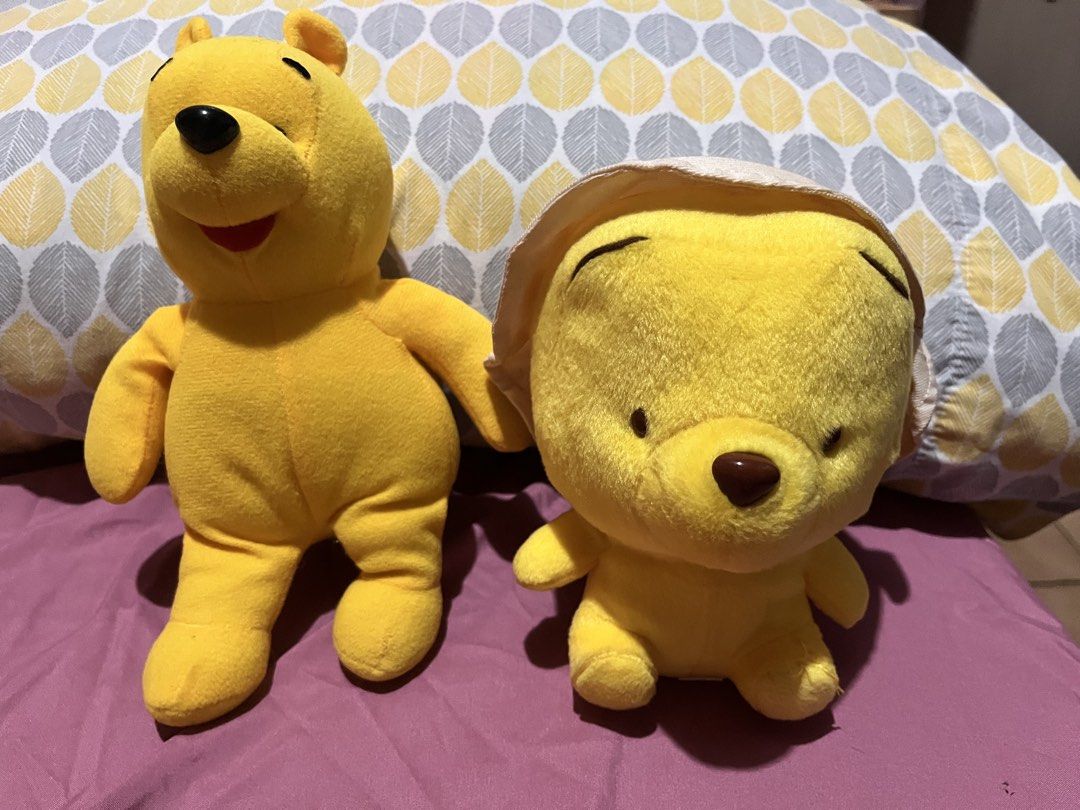 Pooh no clothes plush (set) AS IS (Category: Plushies & Soft Toys) located in Paranaque City. Submitted by bonsaiart (Listing ID 1465526907, Image 1). Description: Pre owned Good condition Selling as set 575+sf Payment via gcash or paymaya Shipping via j&t.