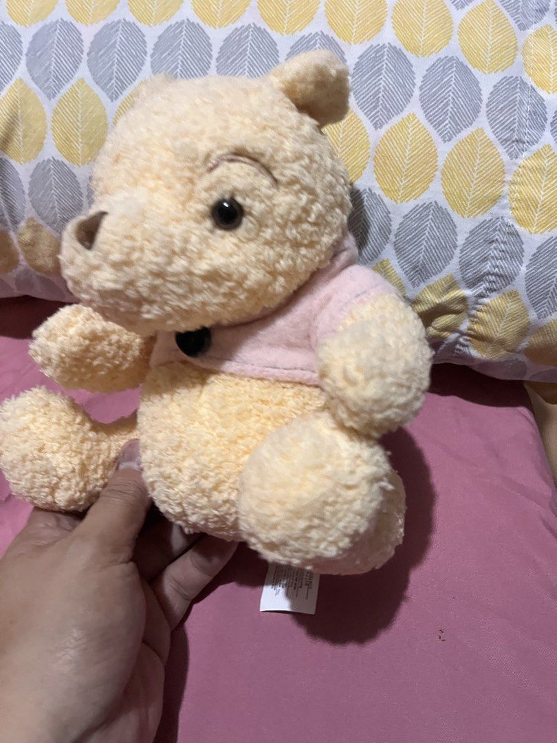 Pooh #p22 (Category: Plushies & Soft Toys) located in Paranaque City. Submitted by bonsaiart (Listing ID 1465537048, Image 2). Description: Pre owned Good condition 390+sf Payment via gcash or paymaya Shipping via j&t.