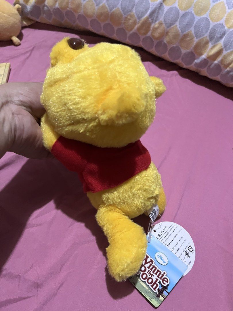 Pooh #p25 (Category: Plushies & Soft Toys) located in Paranaque City. Submitted by bonsaiart (Listing ID 1465537942, Image 2). Description: Pre owned Good condition 380+sf Payment via gcash or paymaya Shipping via j&t.
