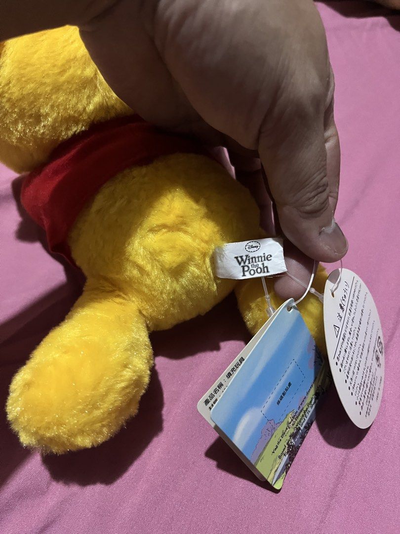Pooh #p25 (Category: Plushies & Soft Toys) located in Paranaque City. Submitted by bonsaiart (Listing ID 1465537942, Image 3). Description: Pre owned Good condition 380+sf Payment via gcash or paymaya Shipping via j&t.