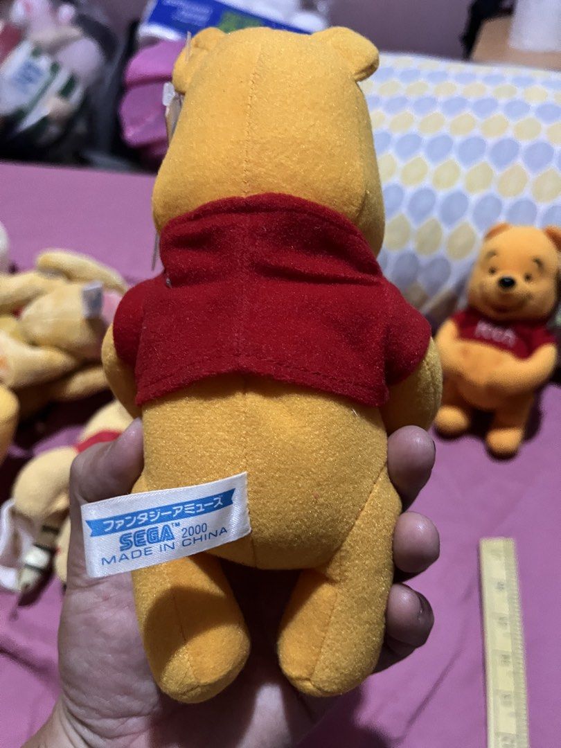 Pooh standing plush (set) (Category: Plushies & Soft Toys) located in Paranaque City. Submitted by bonsaiart (Listing ID 1465527383, Image 3). Description: Pre owned Good condition Selling as set 750+sf Payment via gcash or paymaya Shipping via j&t.