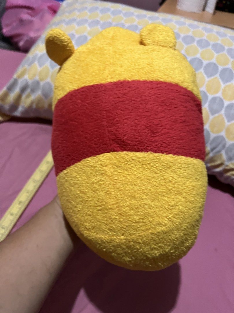 Pooh tsum tsum plush (Category: Plushies & Soft Toys) located in Paranaque City. Submitted by bonsaiart (Listing ID 1465533714, Image 3). Description: Pre owned Good Condition 380+sf Payment via gcash or paymaya Shipping via j&t.