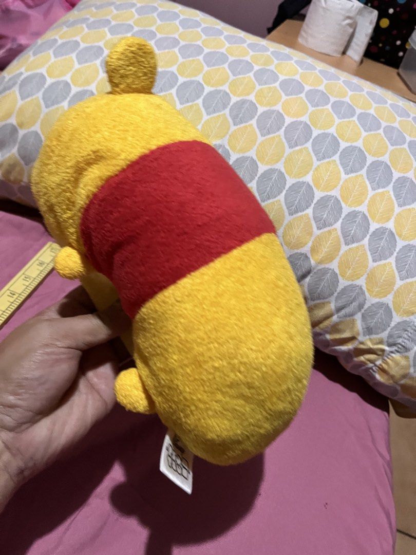 Pooh tsum tsum plush (Category: Plushies & Soft Toys) located in Paranaque City. Submitted by bonsaiart (Listing ID 1465533714, Image 2). Description: Pre owned Good Condition 380+sf Payment via gcash or paymaya Shipping via j&t.