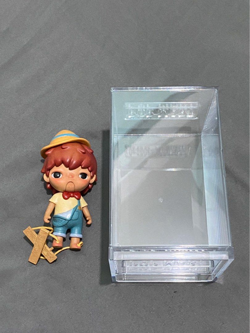 Pop Mart Display Case + Hirono Bundle (Category: Designer & Blind Box Toys) located in Malabon City. Submitted by nejfy (Listing ID 1465386832, Image 1). Description: unused display box with undisplayed hirono display box: with box hirono too marionette: with foil, box, card ❌no last price 💸 gcash only 📦 grab, lalamove, gogo xpress only.