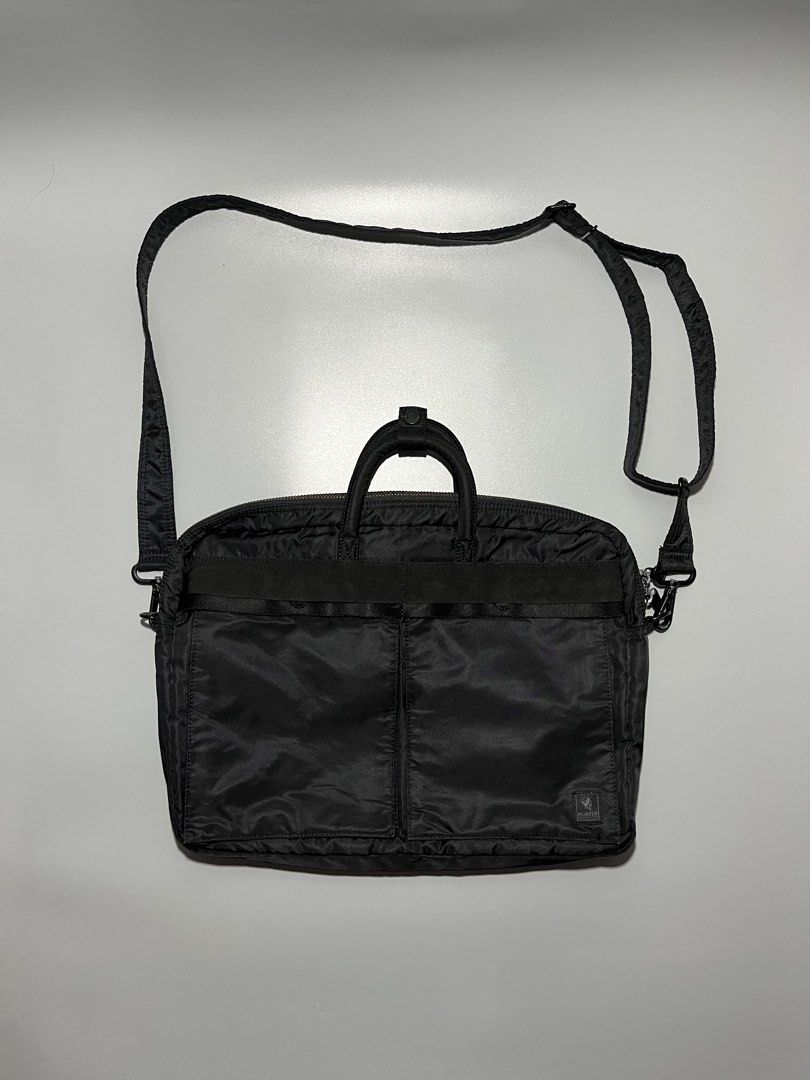 Porter Tanker 2Way Briefcase Bag (Category: Sling Bags) located in Caloocan City. Submitted by jvn_23 (Listing ID 1465477713, Image 1). Description: Porter Tanker 2Way Briefcase Bag Authentic/Legit💯 Excellent Condition 📍 No issue❗️ Color rate: 10/10📍 Dimes: 12” Length 17” Width Color may vary due to lighting..