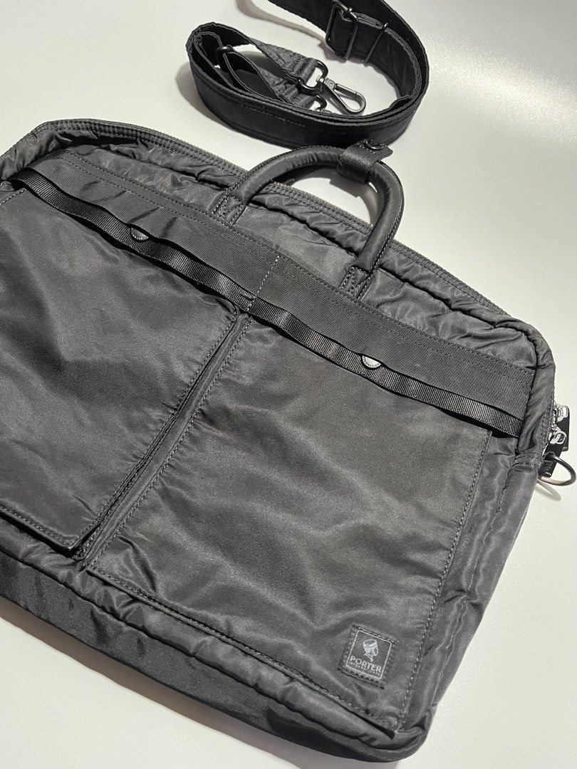 Porter Tanker 2Way Briefcase Bag (Category: Sling Bags) located in Caloocan City. Submitted by jvn_23 (Listing ID 1465477713, Image 3). Description: Porter Tanker 2Way Briefcase Bag Authentic/Legit💯 Excellent Condition 📍 No issue❗️ Color rate: 10/10📍 Dimes: 12” Length 17” Width Color may vary due to lighting..