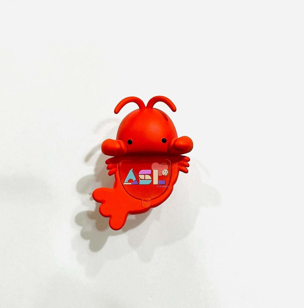 Posture Pal Series 2 "Lobster" (Category: Designer & Blind Box Toys) located in Manila. Submitted by asl__collectibles (Listing ID 1465513955, Image 2). Description: Posture Pal Series 2 "Lobster" HIPPERS, decorative figures that can be attached to everyday objects, the lineup features an adorable Monkey and Seal with curled tails, a round eared Koala, a sweet faced Calico Cat, and a silly Axolotl and Lobster. Each of the six characters attach sn