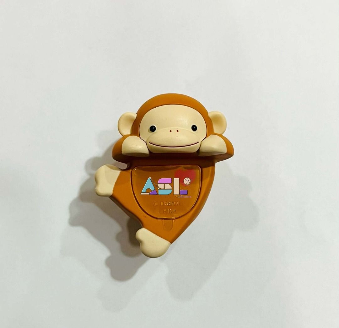 Posture Pal Series 2 "Monkey" (Category: Figurines & Statues) located in Manila. Submitted by asl__collectibles (Listing ID 1465517322, Image 2). Description: Posture Pal Series 2 "Monkey" HIPPERS, decorative figures that can be attached to everyday objects, the lineup features an adorable Monkey and Seal with curled tails, a round eared Koala, a sweet faced Calico Cat, and a silly Axolotl and Lobster. Each of the six characters attach snugly to 
