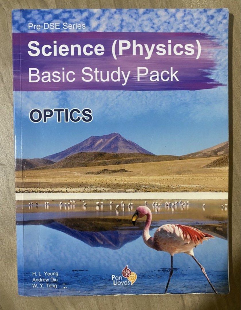 Pre-DSE Science Physics Basic Study Pack Optics （分類：教科書）位於 Hong Kong。 由 sammivv 提交（商品編號 1465432286，圖片 1）。簡介： 保存新淨，大概寫了十多頁。