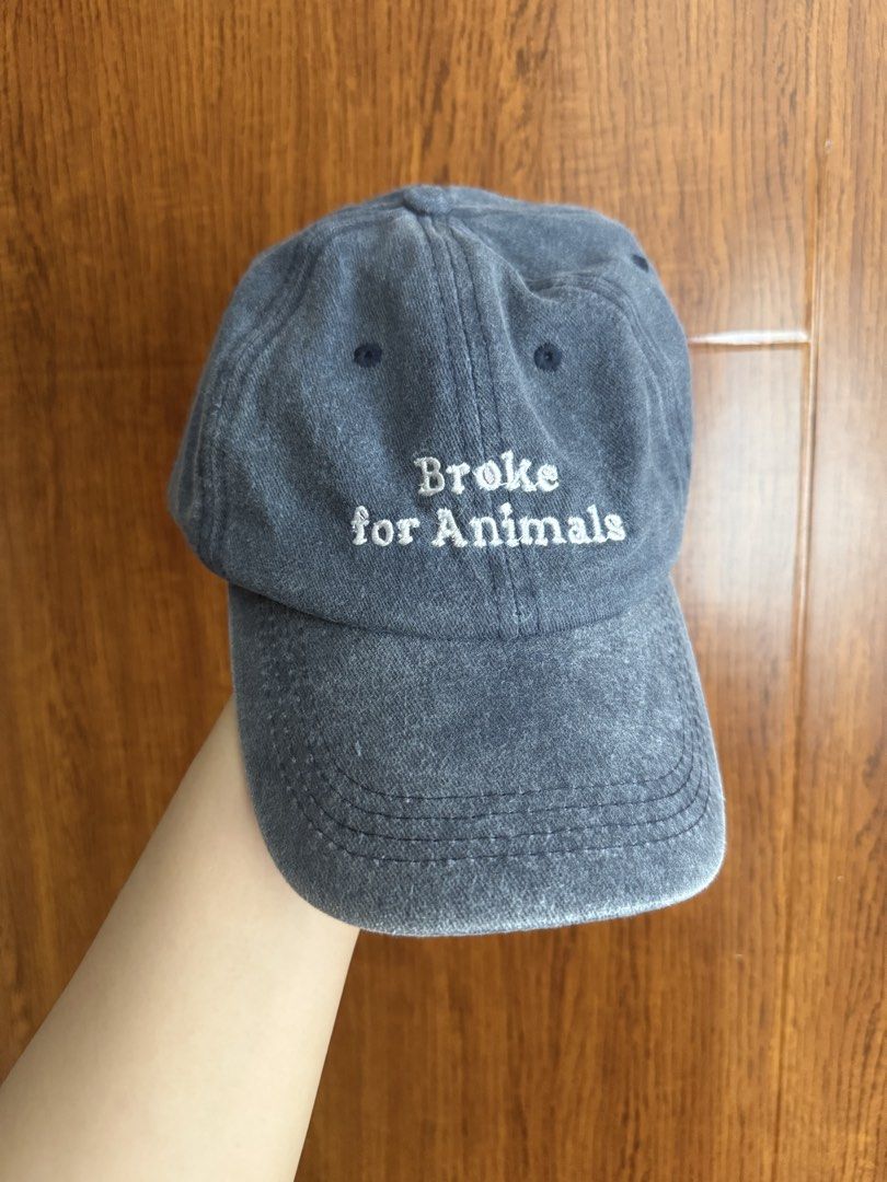 PRELOVED Paw It Forward Cap - Washed Blue (Category: Caps & Hats) located in Mandaluyong City. Submitted by mkromero (Listing ID 1465541183, Image 1). Description: Paw It Forward “Broke for Animals” Cap Color: Washed Blue Style: Adjustable cap Condition: Very good condition, with normal signs of wear Original Price: ₱499 Selling for ₱100 only - LAST PRICE ‼️ Actual item shown in photos. Very good condition..