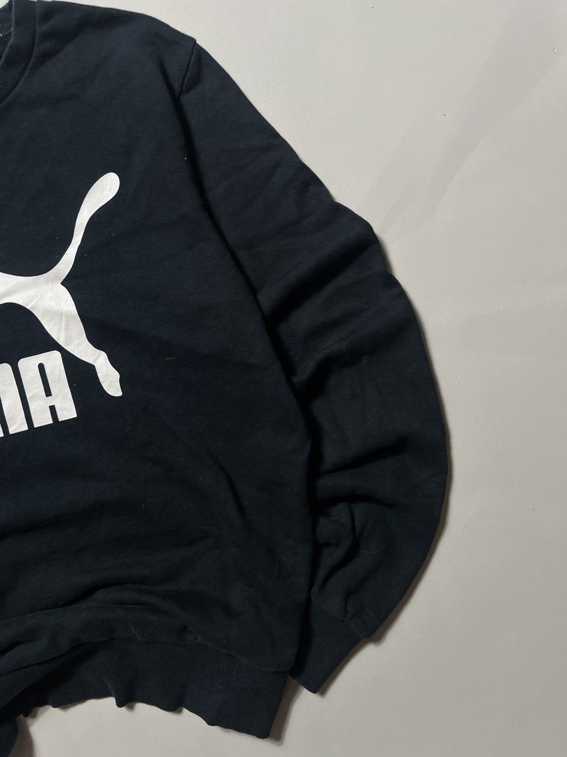 Puma big cat sweatshirt (Category: Hoodies) located in Manila. Submitted by tripnimichael (Listing ID 1465458377, Image 3). Description: Size- large Width- 21 Length- 25 Issue- none .