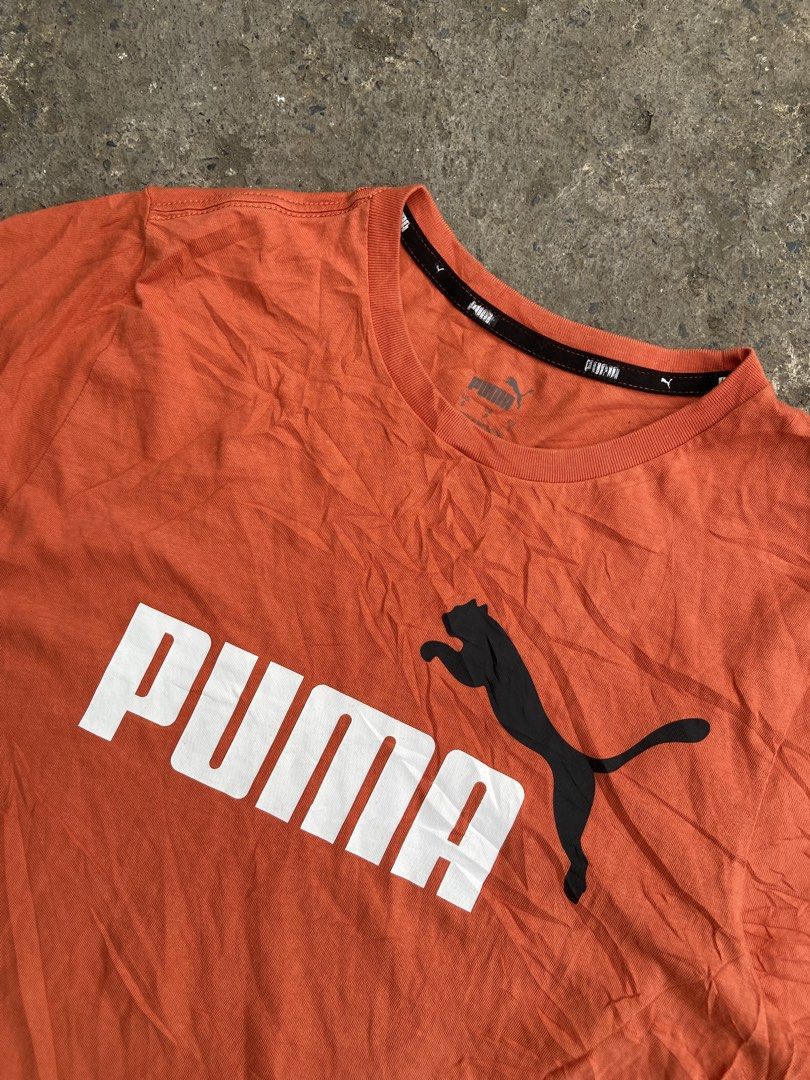PUMA ESSENTIAL LOGO TSHIRT (Category: Tshirts & Polo Shirts ) located in Davao. Submitted by re.worn082 (Listing ID 1465479195, Image 2). Description: •SMALL W17 L26 •GOOD AS NEW CONDITION 🏷️400 ADD SHIP 📩DM.