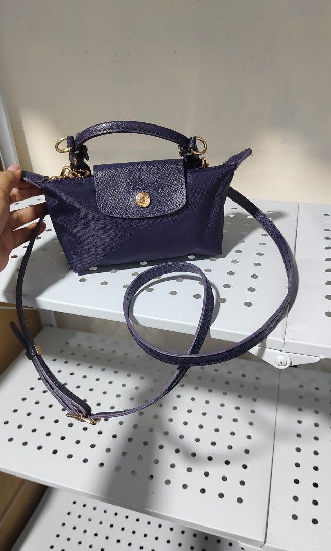 Purple mini longchmp (Category: Shoulder Bags) located in Caloocan City. Submitted by casseyann26-05661 (Listing ID 1465477972, Image 1). Description: .