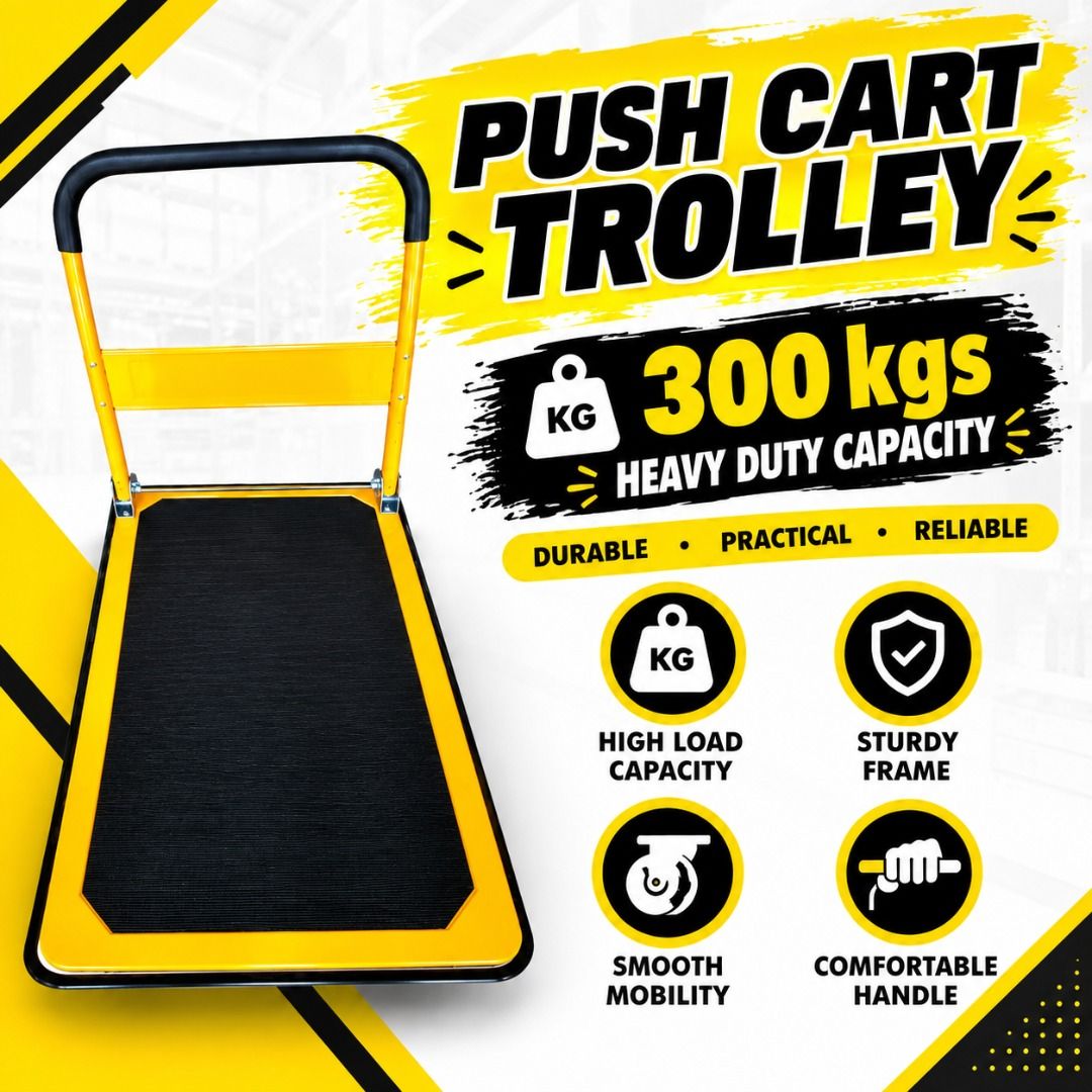 PUSH CART (Category: Looking For) located in Paranaque City. Submitted by buynowbilikanow (Listing ID 1465451809, Image 1). Description: ✅ Guaranteed lowest price ✅ Quality products ✅ Big discount for bulk orders ✅ 100% LEGIT TRUSTED SUPPLIER! ✅ With Complete Legal Documents ✅ BIR Registered We Supply All Kinds Of PPE Supplies, Raincoat, Hard Hat, Cooler Box, Plastic Trash Bin, Road Barriers, Kayak Boats, Crystal Kayak, Traffic Cone, T-Bollards &
