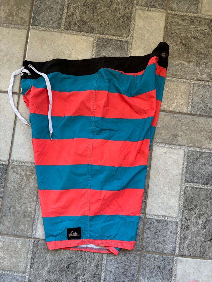 Quicksilver Board Short (Category: Swim Trunks & Board Shorts) located in Manila. Submitted by nofits.garments (Listing ID 1465448833, Image 2). Description: Quicksilver Board Short Waist 34-36 Length 21.5 As new No issue.