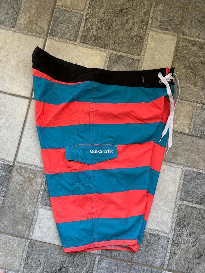 Quicksilver Board Short (Category: Swim Trunks & Board Shorts) located in Manila. Submitted by nofits.garments (Listing ID 1465448833, Image 3). Description: Quicksilver Board Short Waist 34-36 Length 21.5 As new No issue.
