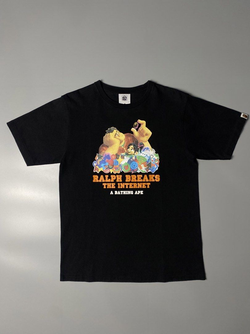 RALPH BREAKS X BAPE (Category: Tshirts & Polo Shirts ) located in San Pablo. Submitted by pj_thrifthings (Listing ID 1465539059, Image 1). Description: RALPH BREAKS THE INTERNET X BAPE (COLLABORATION) AUTHENTIC LEGIT FLAWLESS NO ISSUES CAN DO SHIPPING WORLDWIDE/NATIONWIDE.