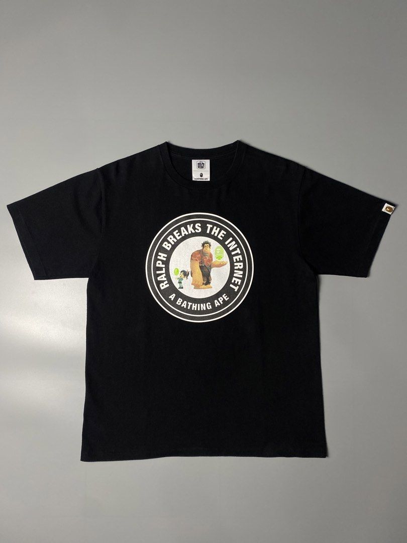 RALPH BREAKS X BAPE (Category: Tshirts & Polo Shirts ) located in San Pablo. Submitted by pj_thrifthings (Listing ID 1465538609, Image 1). Description: RALPH BREAKS THE INTERNET X BAPE (COLLABORATION) AUTHENTIC LEGIT FLAWLESS NO ISSUES CAN DO SHIPPING WORLDWIDE/NATIONWIDE.