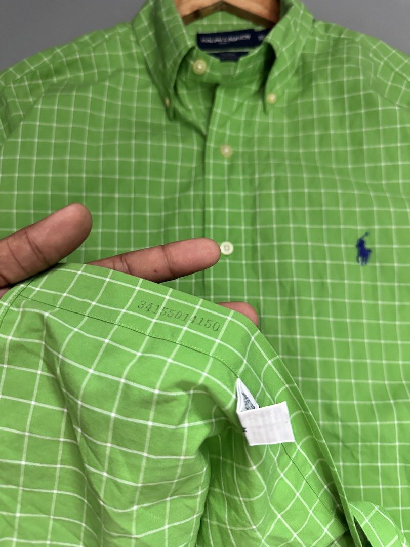 Ralph Lauren Button Down Polo Short Sleeve (Category: Activewear) located in Manila. Submitted by thriftavenueph (Listing ID 1465405660, Image 3). Description: Fs: Ralph Lauren Button Down Polo Short Sleeve Size: 25x33, XL Condition: excellent, no issue, 10/10 color Price: 1,600.