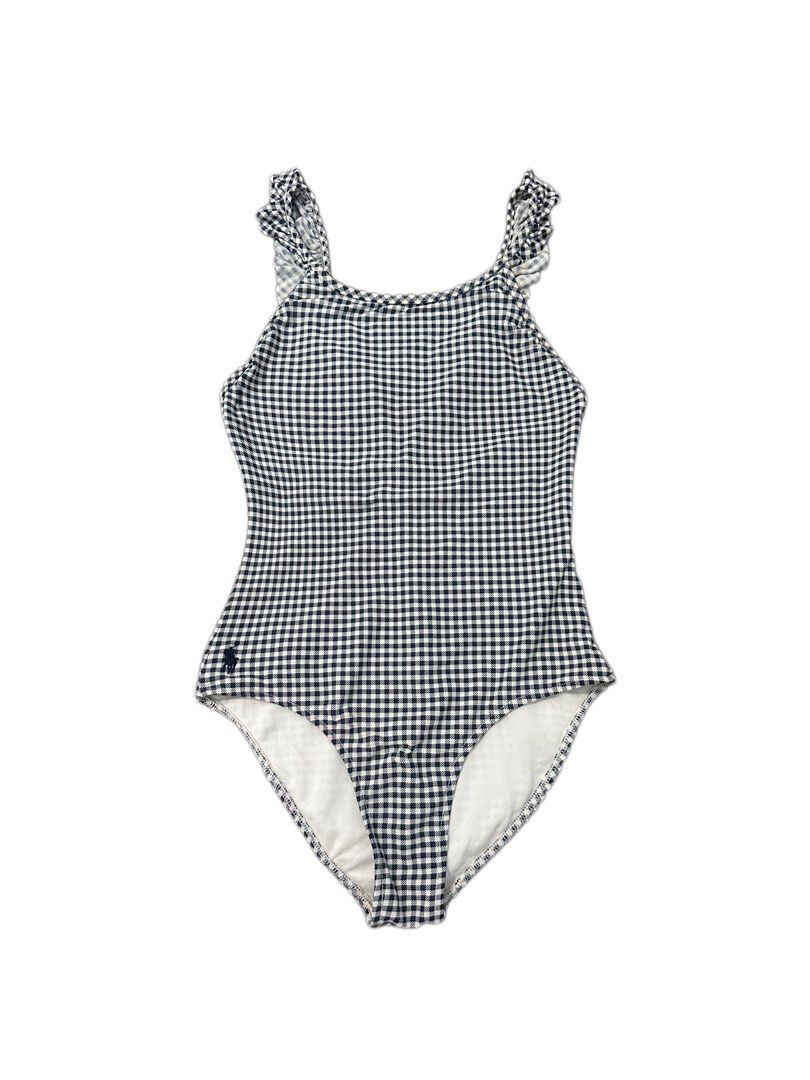 Ralph Lauren gingham swimsuit (Category: Bikinis & Swimsuits) located in Talisay. Submitted by kjujucloset (Listing ID 1465459453, Image 1). Description: Size 140 can fit XS-S No issue .