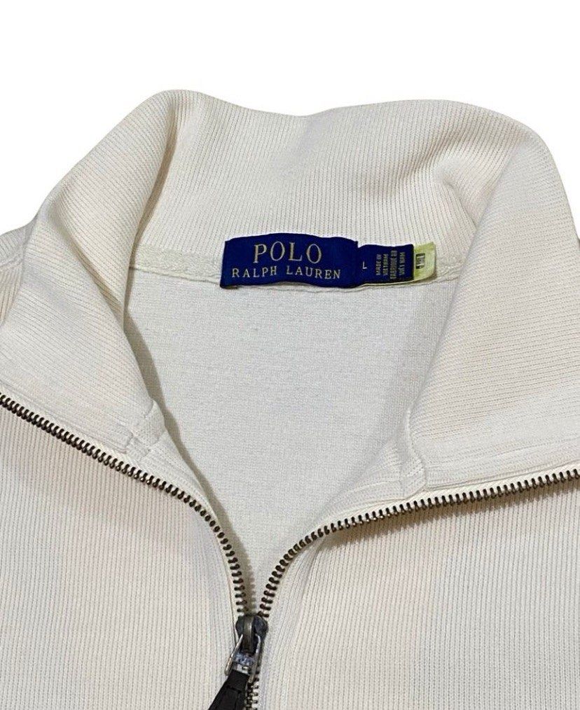 RALPH LAUREN QZIP (Category: Activewear) located in Cavite. Submitted by thrift.ant (Listing ID 1465442998, Image 3). Description: Large on tag 23x28 Very good condition Issue need wasg and cut washtag 1000 shipped.
