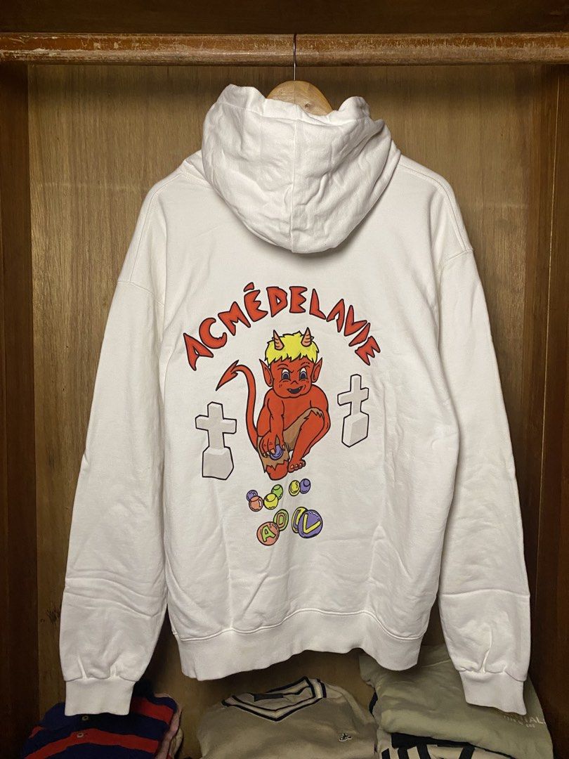 Rare Adlv devil Hoodie (Category: Hoodies) located in Prosperidad. Submitted by eco.fndsph (Listing ID 1465563006, Image 2). Description: Size 2 Authentic Issue: small pinhole .