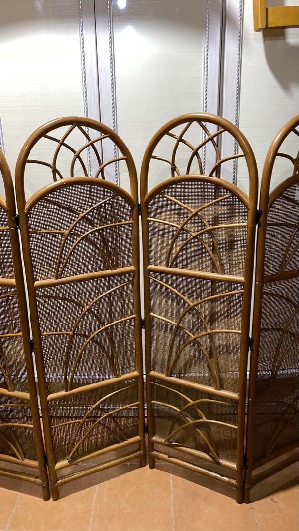 RATTAN PARTITION ‼️ (Category: Announcements) located in Manila. Submitted by nanzkie_2015 (Listing ID 1465575539, Image 3). Description: RATTAN PARTITION: L58 H56 inches *4 panel 🏷️3,500.