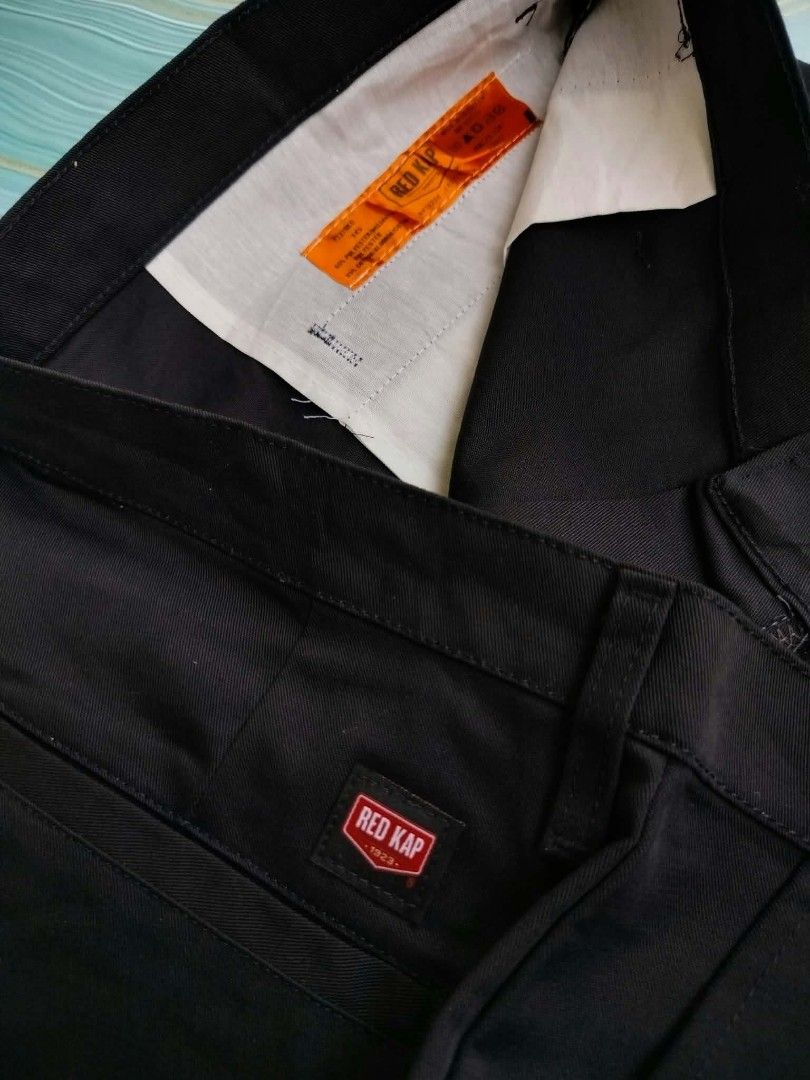 Red Kap Black Work Shorts Size 14S (Category: Shorts) located in Manila. Submitted by virgiliosa38485 (Listing ID 1465506513, Image 2). Description: - Brand/Model: Red Kap Work Shorts - Color: Black - Size: 36 -Length 20 - Features: Classic workwear style, button closure with zip fly, and belt loops - Pockets: Convenient back welt pockets - Details: Signature branded logo patch on the rear - Condition: Clean, durable fabric blend, and ready to we