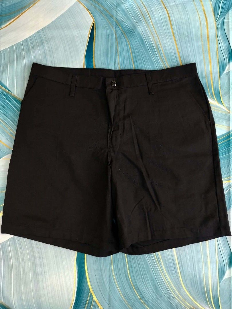 Red Kap Black Work Shorts Size 38 (Category: Shorts) located in Manila. Submitted by virgiliosa38485 (Listing ID 1465506706, Image 3). Description: - Brand/Model: Red Kap Work Shorts - Size: 38 -Length 20 - Color: Classic Black - Material: Sturdy & durable cotton-poly blend - Closure: Button closure with secure zipper fly - Pockets: Two back welt pockets (left with button closure, right with Red Kap logo patch) - Details: Orange interior waistban