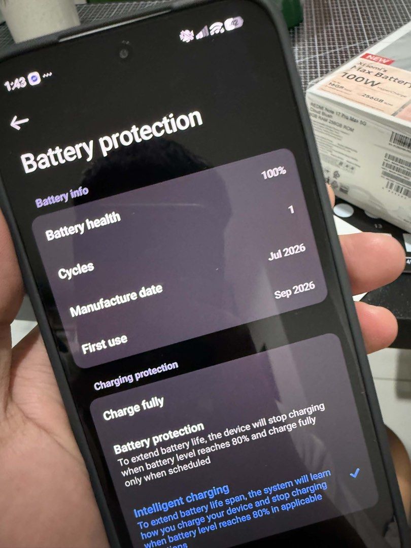 Redmi Note 17 Pro Max (Category: Xiaomi) located in San Juan City. Submitted by leav.sells (Listing ID 1465481500, Image 3). Description: FOR SALE | Redmi Note 17 Pro Max BASA MUNA BAGO TANONG. Color: Cloud Blush 16GB RAM + 256GB ROM Good as new! Opened in September solely for an unboxing video. Only 1 battery cycle count and never used after filming. * Cloud Blush color * 16GB RAM + 256GB ROM * Complete with original box * Original charger (neve