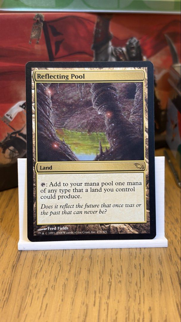 Reflecting Pool 278/301 Rare (Category: Raw Singles) located in Cavite. Submitted by jace.themerchant (Listing ID 1465446844, Image 1). Description: Magic the Gathering Reflecting Pool - Shadowmoor.