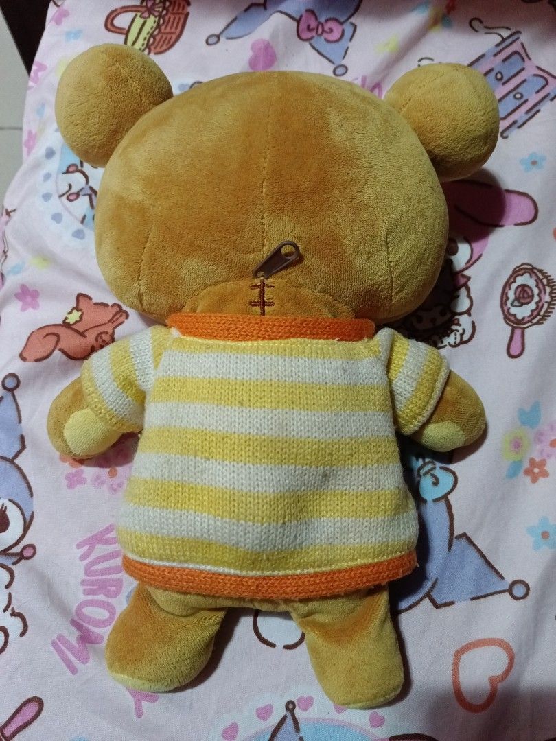 Rilakkuma plushie SAN X (Category: Plushies & Soft Toys) located in Davao. Submitted by sshleepy (Listing ID 1465501899, Image 2). Description: no issues, mallow type dm for more questions loc davao mop gcash fixed.
